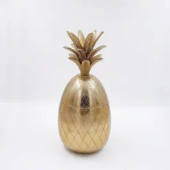 Seau à glace ananas vintage hollywood regency des années 1970