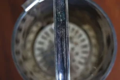 Seau à glace argenté moderne vintage, 1930