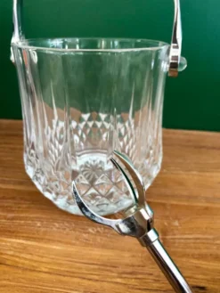 Seau à glace avec pince