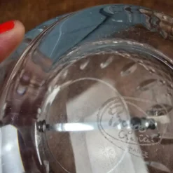 Seau à glace Bayel Cristal France avec cuillère Jean Couzon