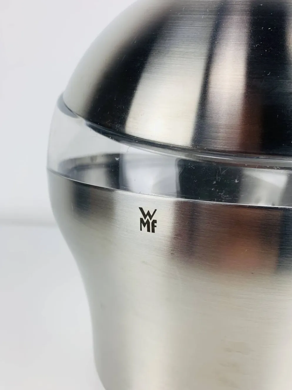 Seau à glace boule de bowling inox par WMF Cromargan