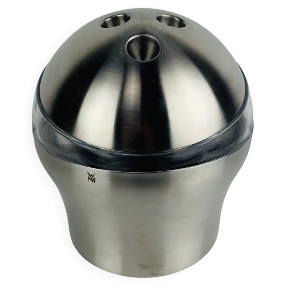 Seau à glace boule de bowling inox par WMF Cromargan
