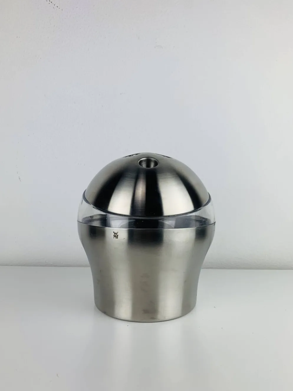 Seau à glace boule de bowling inox par WMF Cromargan