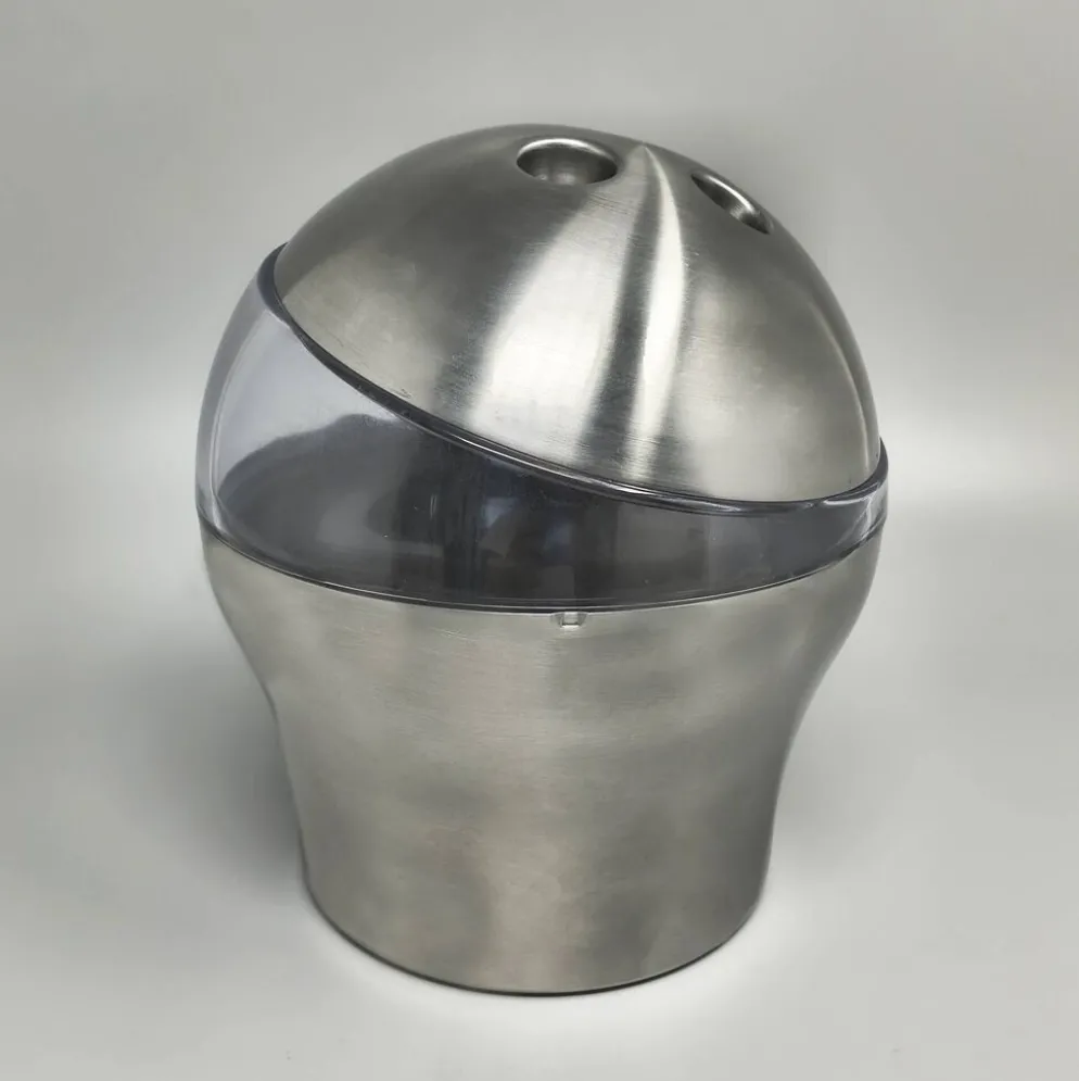 Seau à glace "Bowling Ball" de l'ère spatiale des années 1970 par WMF. Fabriqué en Allemagne.