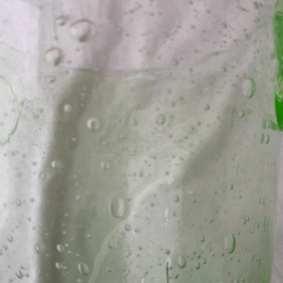 Seau à glace à champagne en verre bullé