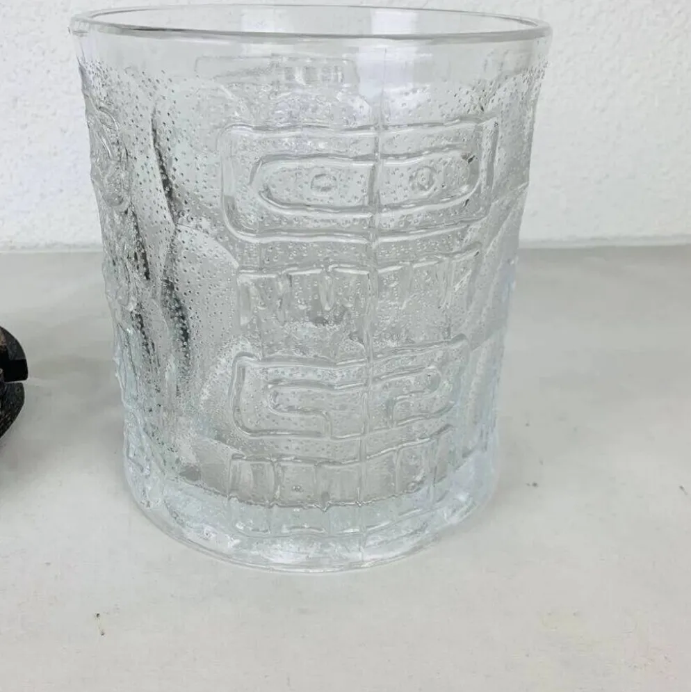 Seau à glace cristal Spiegelau années 50 West Germany, sangria