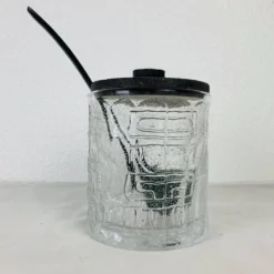 Seau à glace cristal Spiegelau années 50 West Germany, sangria