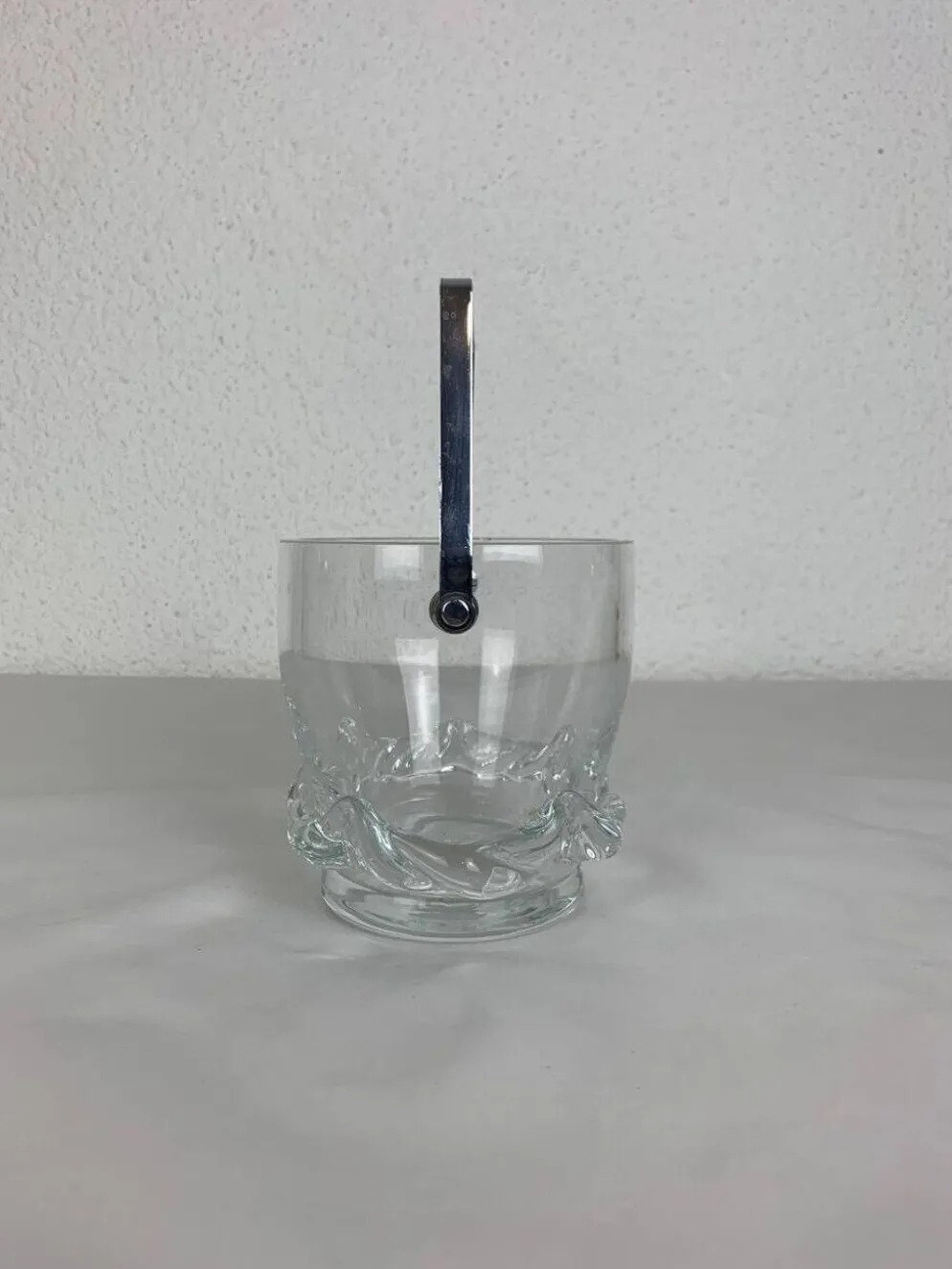Seau à glace Daum Sorcy en cristal