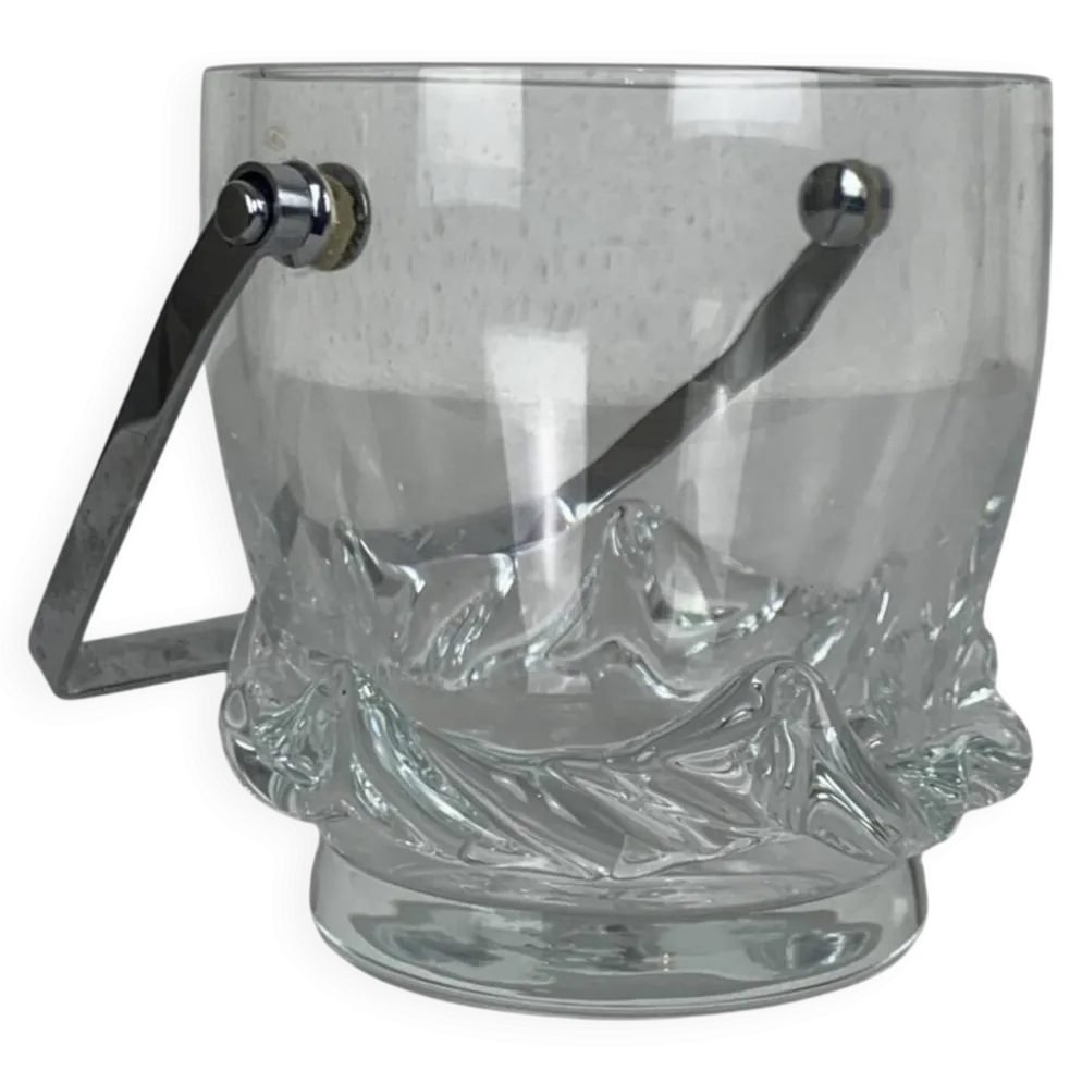Seau à glace Daum Sorcy en cristal