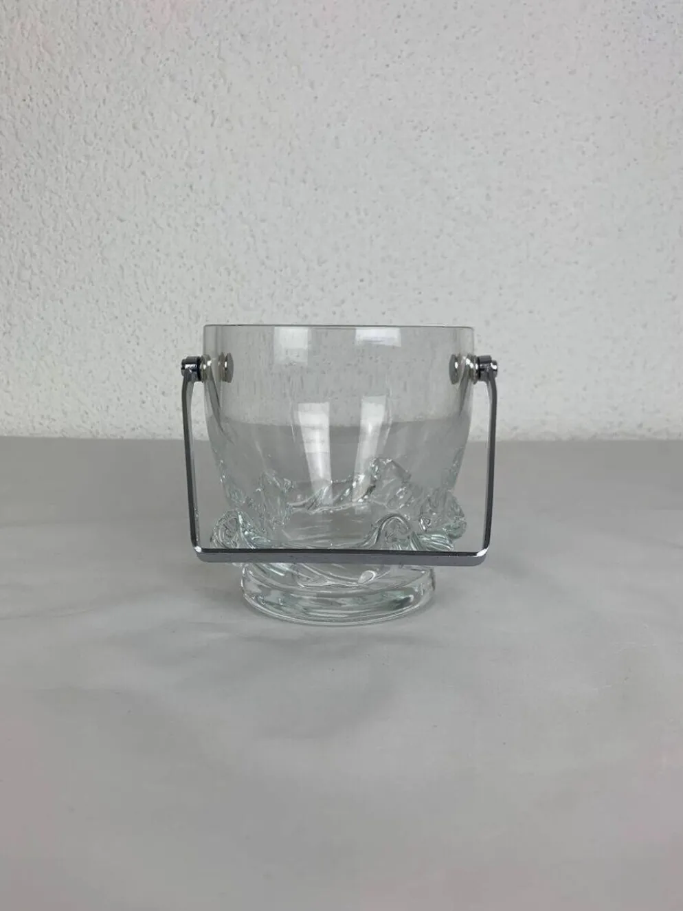 Seau à glace Daum Sorcy en cristal