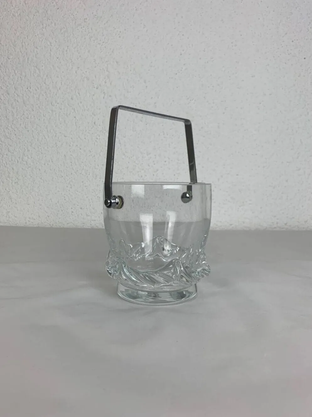 Seau à glace Daum Sorcy en cristal