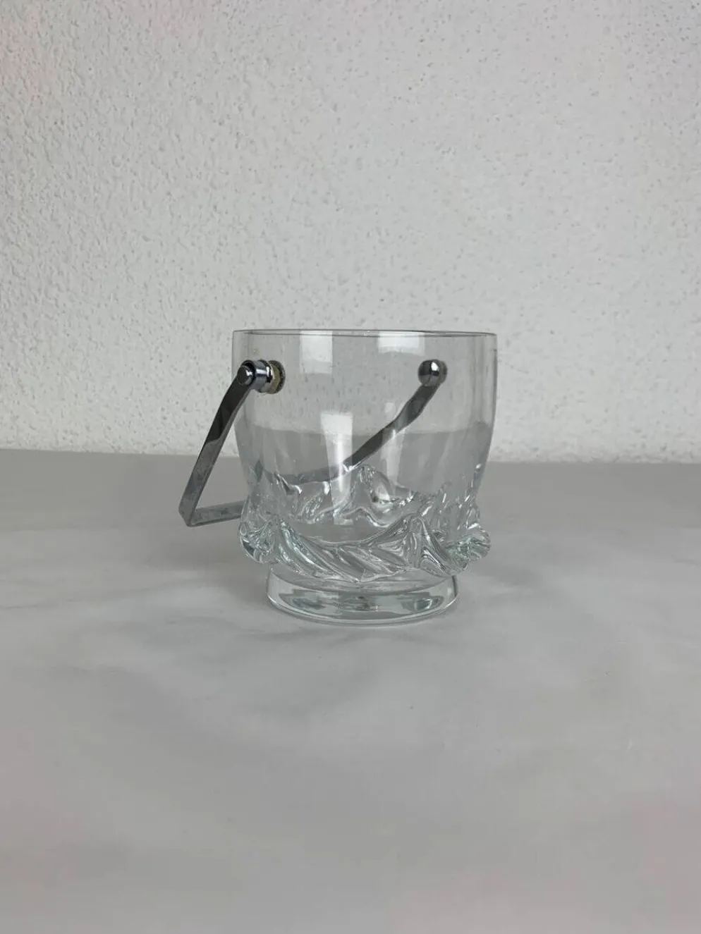 Seau à glace Daum Sorcy en cristal