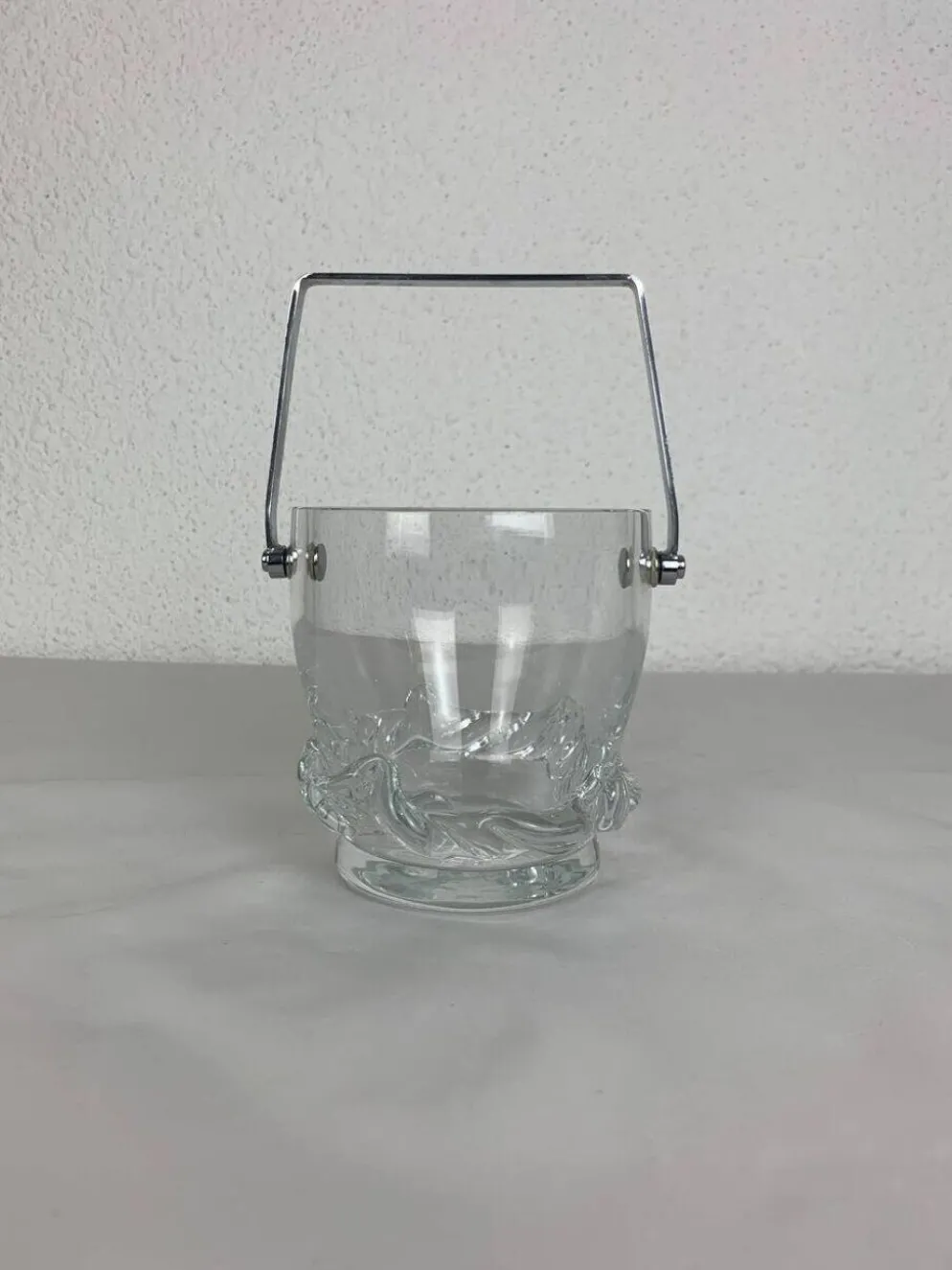 Seau à glace Daum Sorcy en cristal