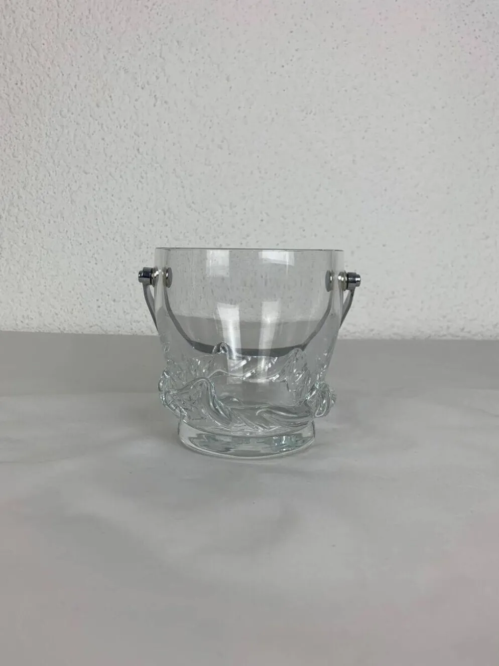 Seau à glace Daum Sorcy en cristal