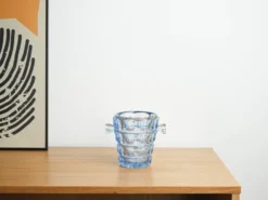 Seau à glace, design danois, années 1970, fabriqué par Holmegaard