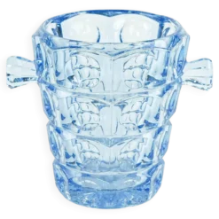 Seau à glace, design danois, années 1970, fabriqué par Holmegaard