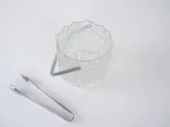 Seau à glace, design suédois, années 1970, fabriqué par Pukeberg.
