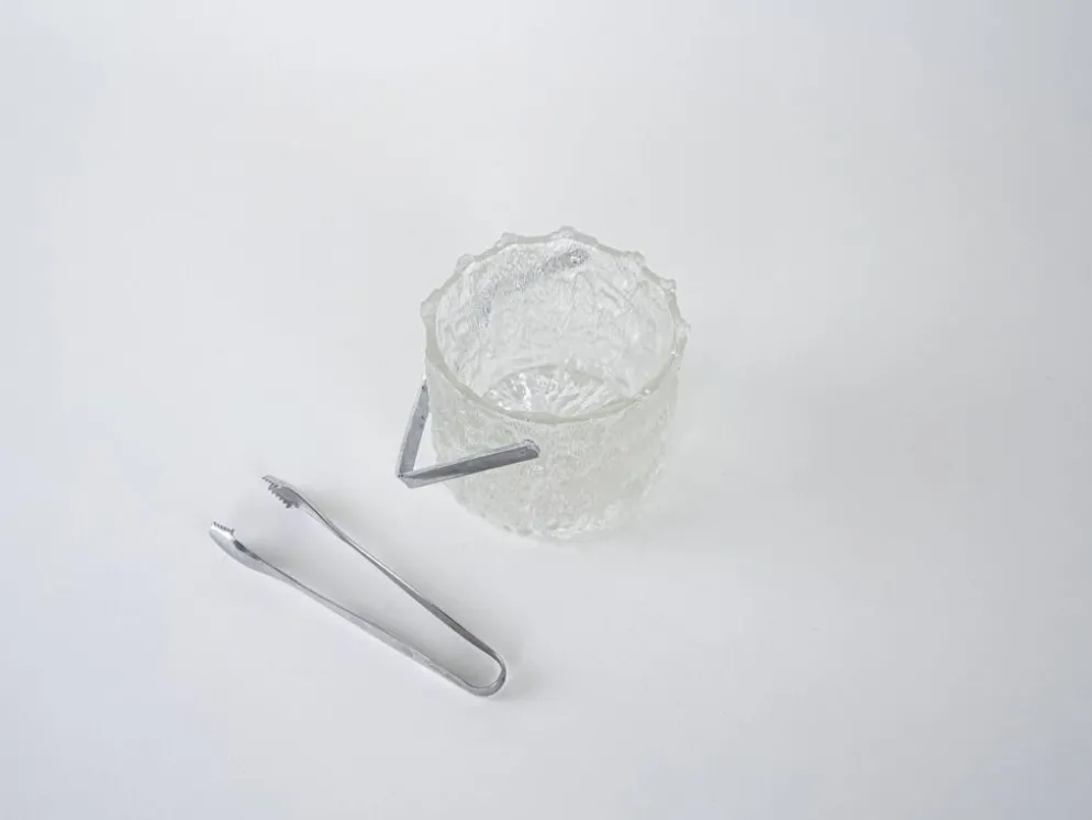 Seau à glace, design suédois, années 1970, fabriqué par Pukeberg.