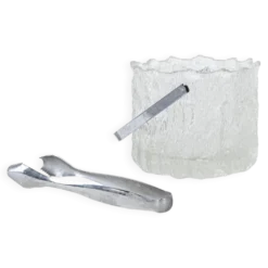 Seau à glace, design suédois, années 1970, fabriqué par Pukeberg.