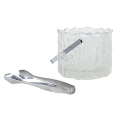 Seau à glace, design suédois, années 1970, fabriqué par Pukeberg.