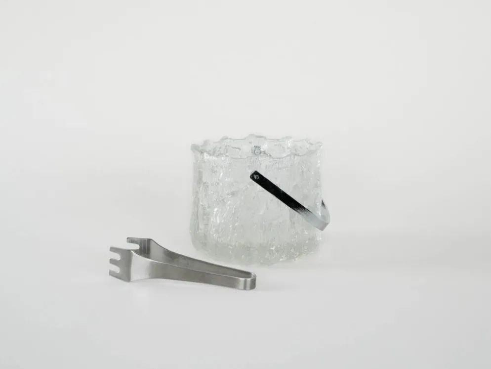 Seau à glace, design suédois, années 1970, fabricant : Pukeberg