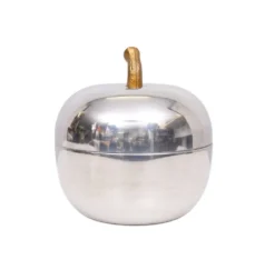 Seau à glace en aluminium emblématique des années 1970, Italie