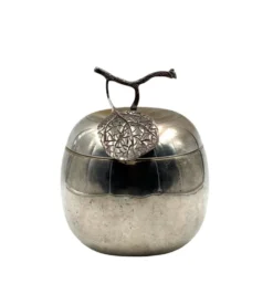 Seau à glace en argent moderne, Teghini Firenze Italie 1970