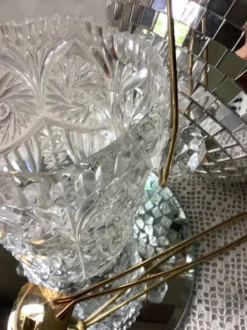 Seau à glace en cristal