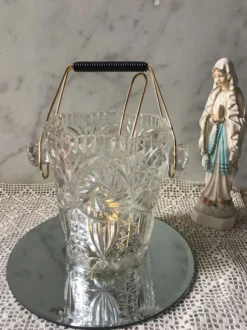 Seau à glace en cristal