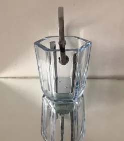 Seau à glace en cristal de Strombergshyttan 1967