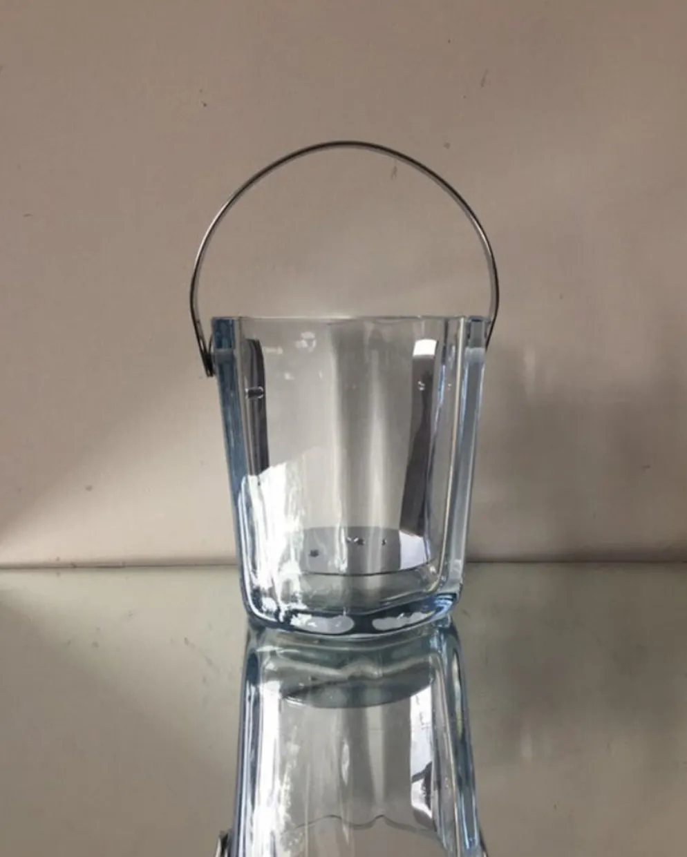 Seau à glace en cristal de Strombergshyttan 1967
