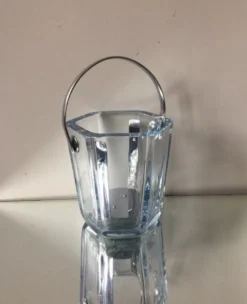 Seau à glace en cristal de Strombergshyttan 1967