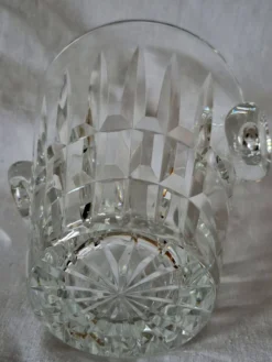 Seau à glace en cristal Saint Louis Manhattan A558