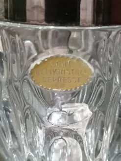 Seau à glace en cristal Sheffield, années 1960