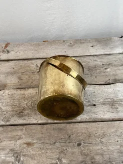 seau à glace en laiton Stelton- Danemark années 60