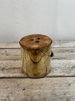 seau à glace en laiton Stelton- Danemark années 60