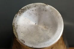 Seau à glace en métal argenté