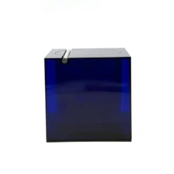 Seau à glace en plastique bleu de l'ère spatiale, Studio Opi, Cini & Nils, Italie, vers 1970