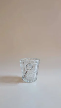 Seau à glace en verre