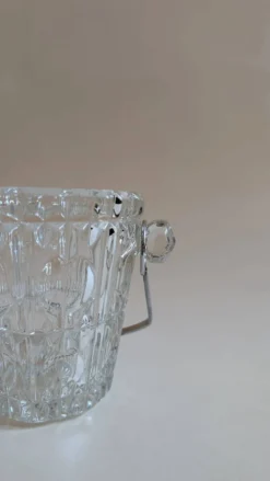 Seau à glace en verre
