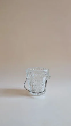 Seau à glace en verre