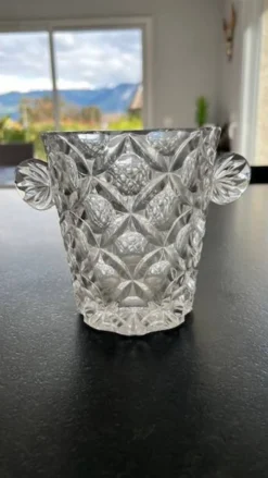 Seau à glace en verre