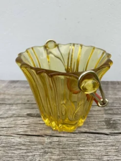Seau à glace 1970 en verre