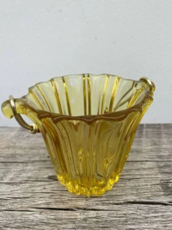 Seau à glace 1970 en verre