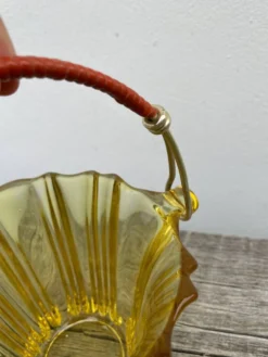 Seau à glace 1970 en verre