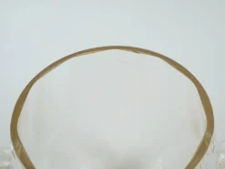 Seau à glace en verre, design italien, années 1970, fabriqué en Italie.