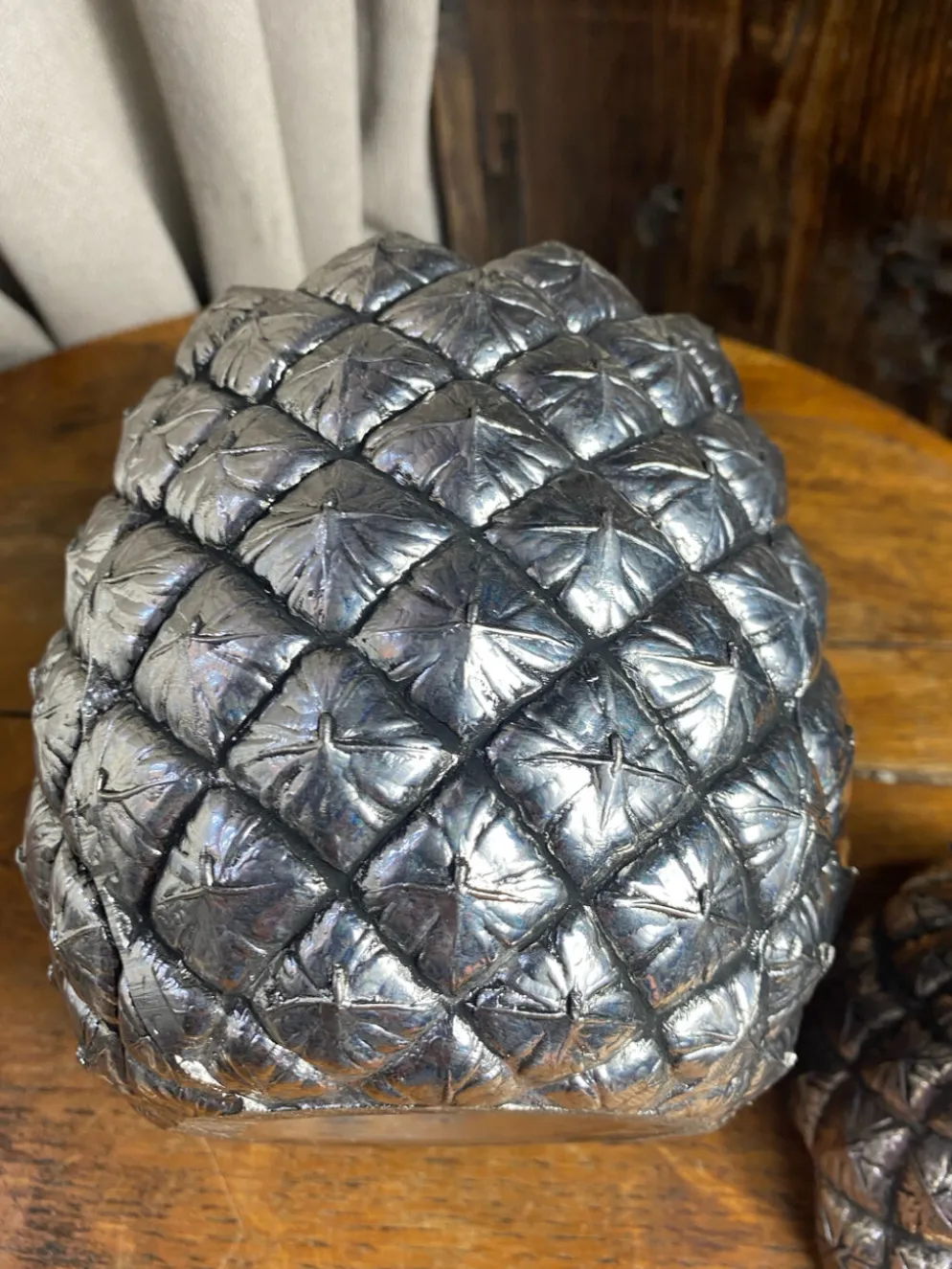 Seau à glace, forme ananas, par Mauro Manetti, 1960