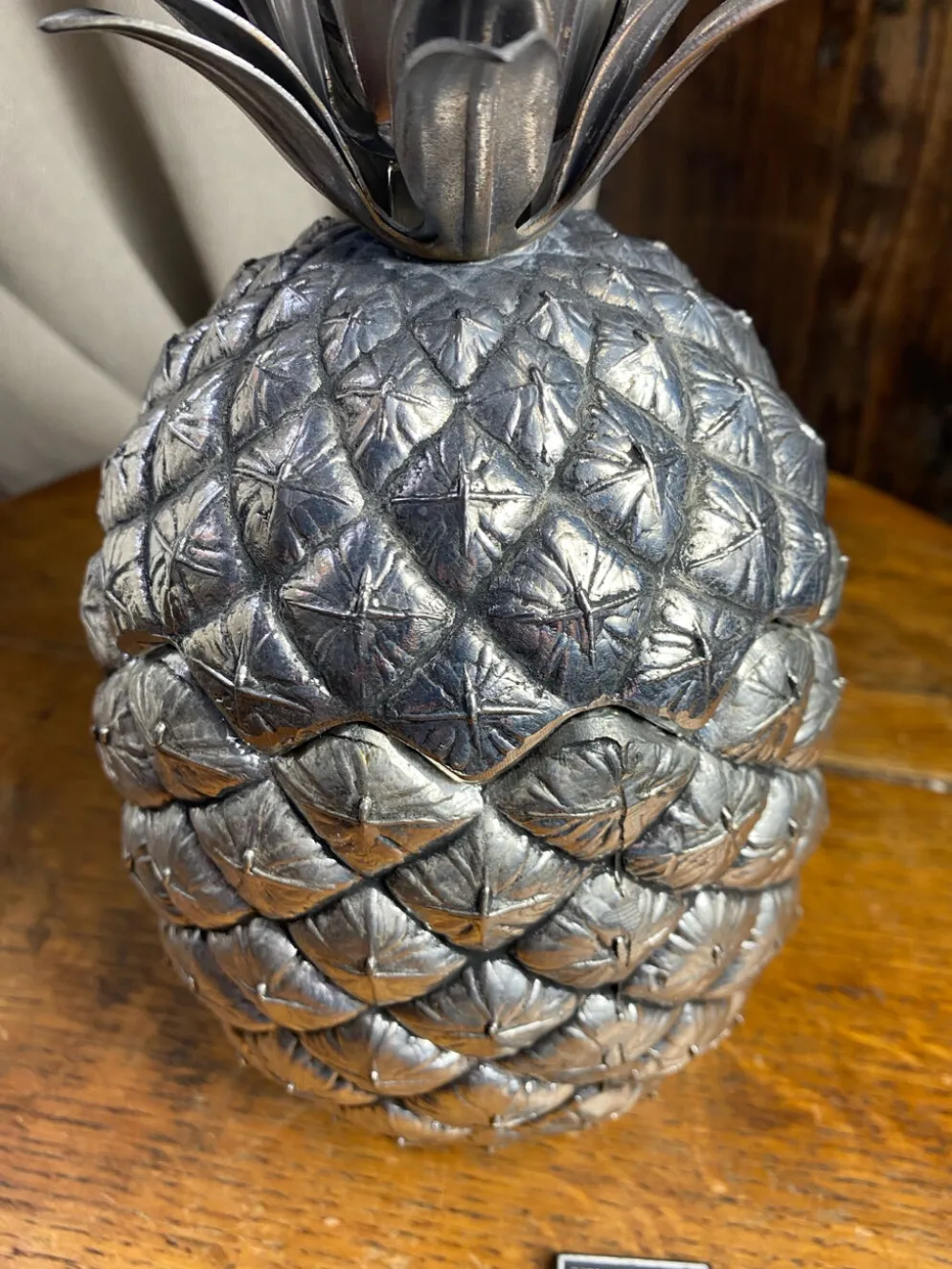 Seau à glace, forme ananas, par Mauro Manetti, 1960