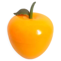 Seau à glace forme orange Années 70 Hauteur 17 cm