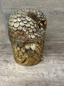 Seau à glace hibou par Mauro Manetti circa 1970